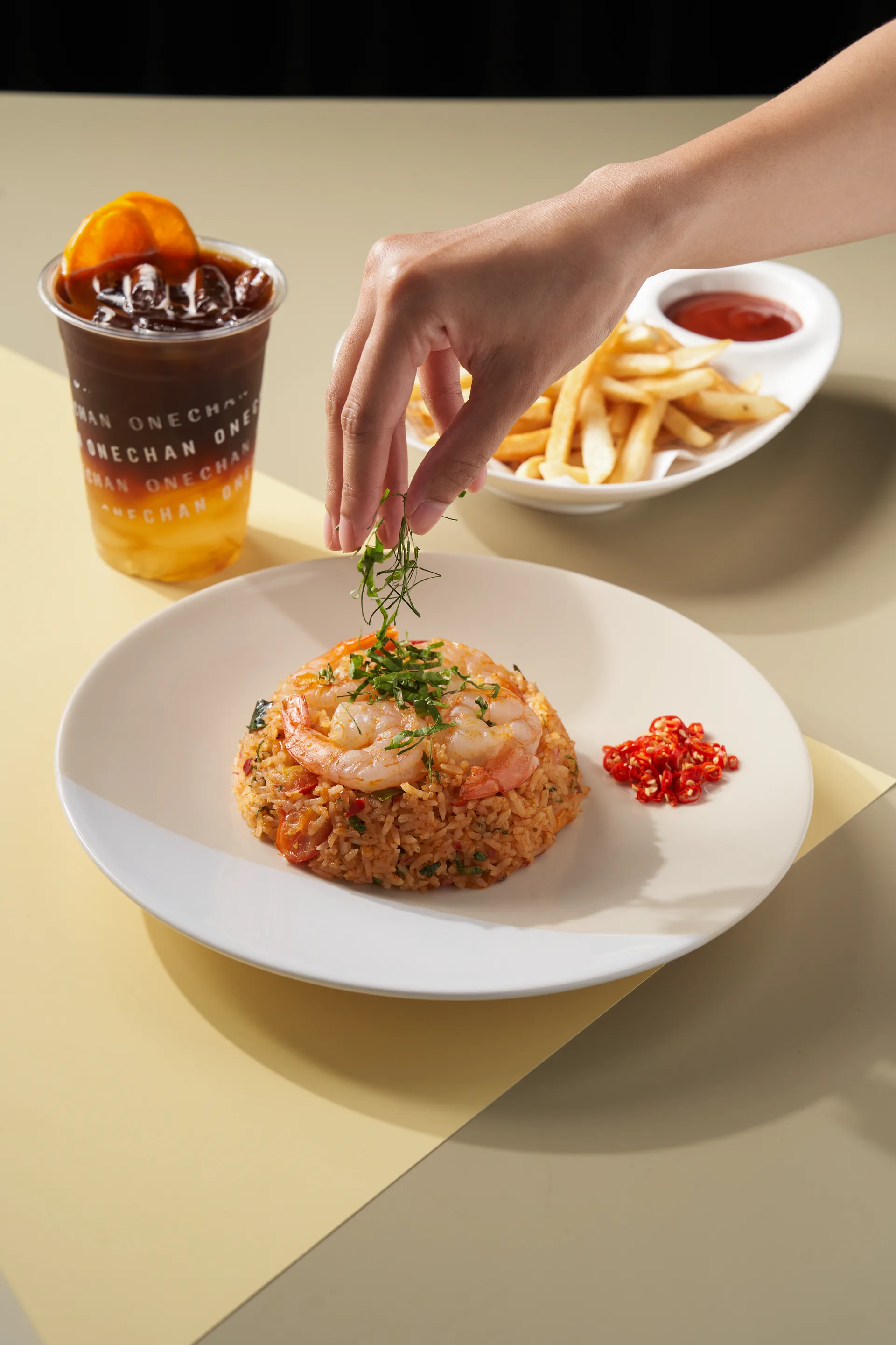 One Chan Café โรงแรมฟอรั่ม พาร์ค